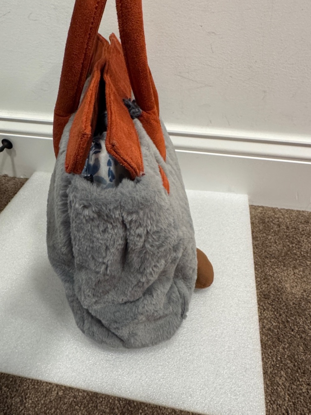 Kawaii plush crossbody tote shoulder bag purse - Picture 6 of 9